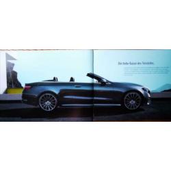 Mercedes Benz E Klasse Coupé /Cabrio - autofolder 2017