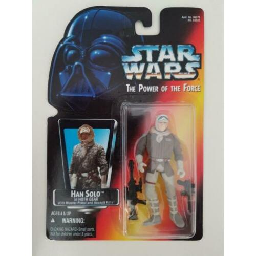 -40% Star Wars POTF Red Photo Han Solo in Hoth Gear