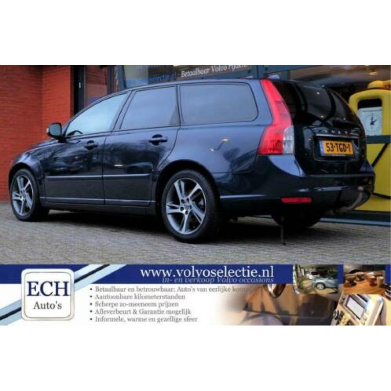 Volvo V50 D2 Limited Edition, Leer, Navi, 17 inch, stoelverw