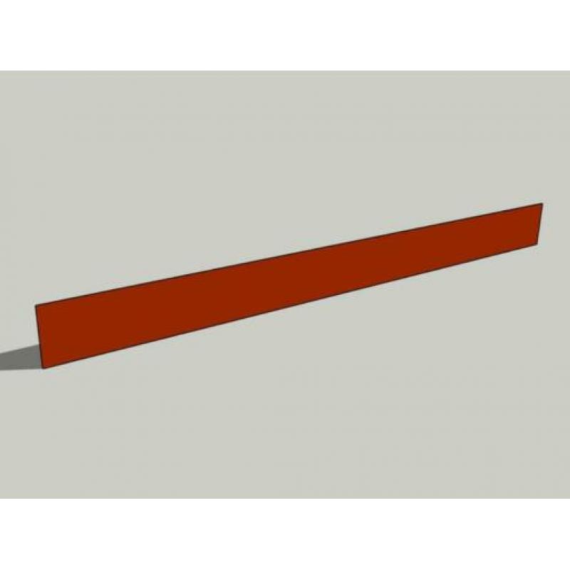 Cortenstaal Tuinrand 25cm (Borderrand / Strip)