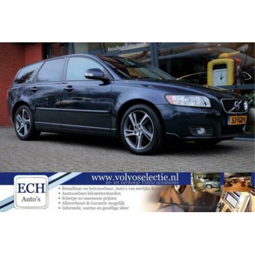 Volvo V50 D2 Limited Edition, Leer, Navi, 17 inch, stoelverw