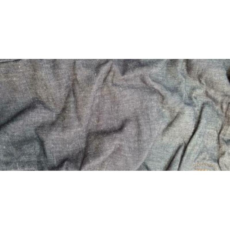 By Kai, Mei Tai, denim kleur draagdoek.