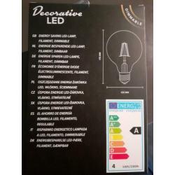 2 decoratieve xxl lampen smoke grey.