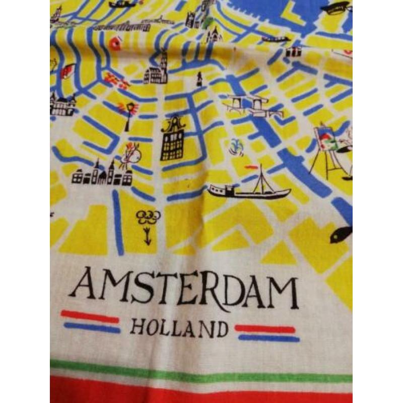 AMSTERDAM STOFFEN ZAKDOEKJE-(z)