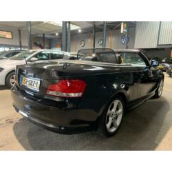 BMW 1-serie Cabrio 118i High Executive LEER/NAVI/STOELVERWAR