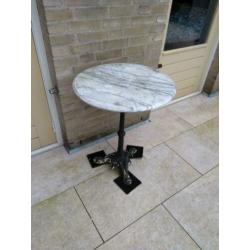 Tafel marmer rond en vierkant