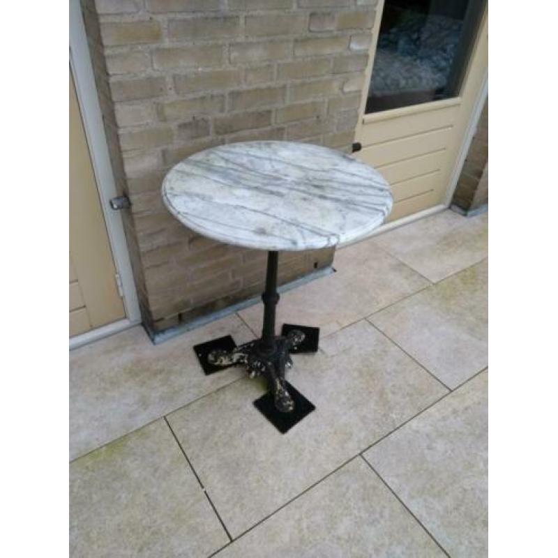 Tafel marmer rond en vierkant