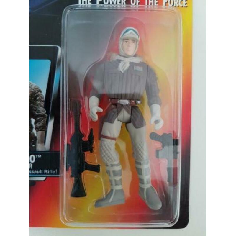 -40% Star Wars POTF Red Photo Han Solo in Hoth Gear