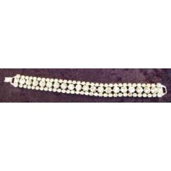 Art Deco armband met strass stenen