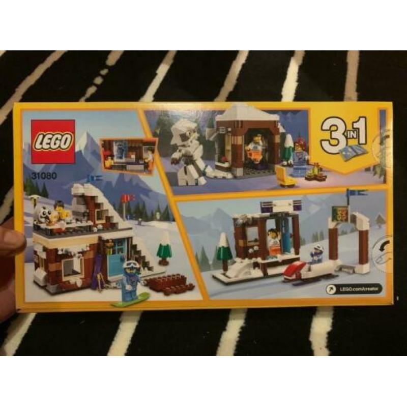 Nieuwe LEGO Creator Modulaire Wintervakantie - 31080