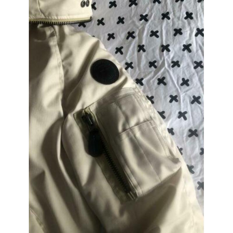 Airforce bomberjack creme dames