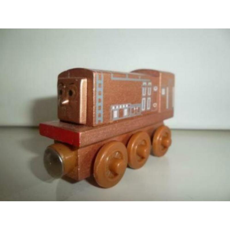 thomas de trein bronsen diesel trein nieuw hout
