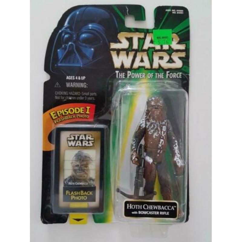 -45% Star Wars POTF Flashback Hoth Chewbacca Bowcaster Rifle