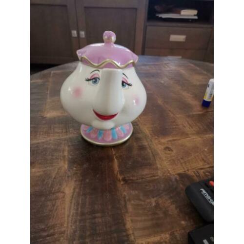 Theepot belle en het beest mevrouw tuit