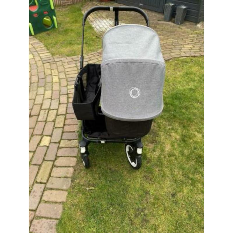 Bugaboo Donkey Duo Zwart & Grey