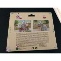 sylvanian families fietsen met mamma 4281 compleet