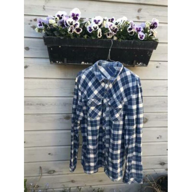 Geruit overhemd H&M (M)