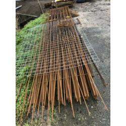 Complete set wapening netten circa 25x 100x500 compleet