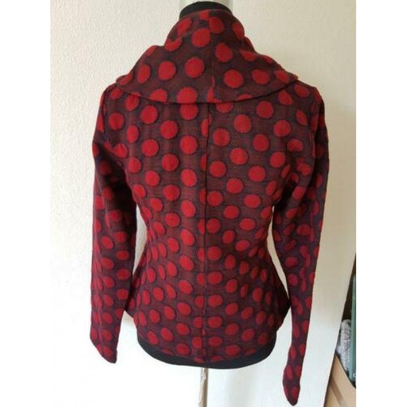 Vest9 - Rood HEART BY ART jasje maat M=8 (1)