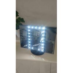 Make up spiegel met verlichting