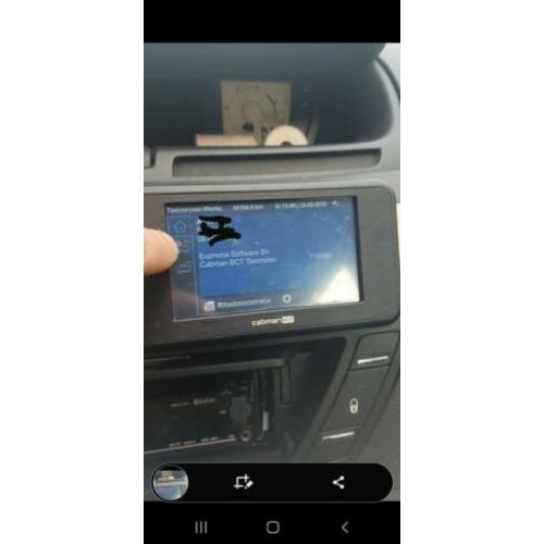 Taxi cabman bct met meter, printer & update