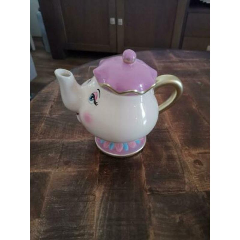 Theepot belle en het beest mevrouw tuit