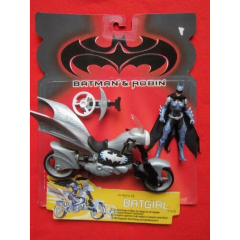 Figuur; Batman & Robin movie, Ivy, Bane, Batgirl, Mr Freeze