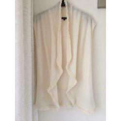 Vest mouwloos voorjaar More & More wol-angora 36 nieuw