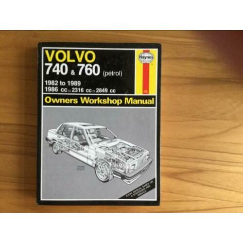 Haynes Volvo 740&760, 1982 to 1989, owners workshop manual