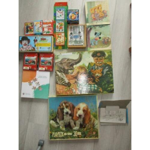 kinderpuzzels oa van hout' honden , muizen, pipo / lotje
