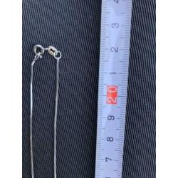 Zilveren ketting met ‘schitterende’ zon / ster hanger