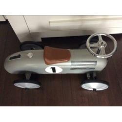 Retro loopauto zilver