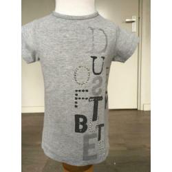 NAME IT shirt grijs met letters mt 92 nette staat D4