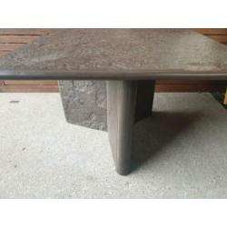 2 jaren 70 fossil tables salontafels vintage design