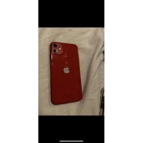 Iphone 11 rood 128gb