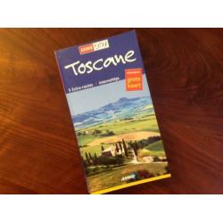 Toscane Italie ANWB reisgids + GROTE LOSSE KAART