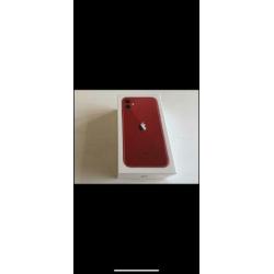 Iphone 11 rood 128gb