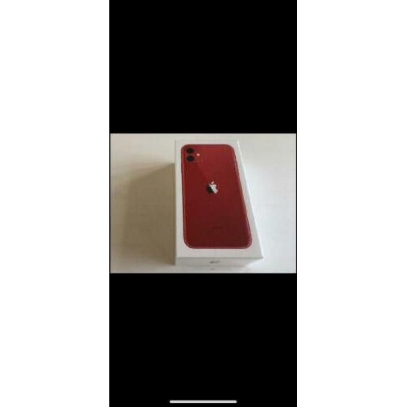 Iphone 11 rood 128gb