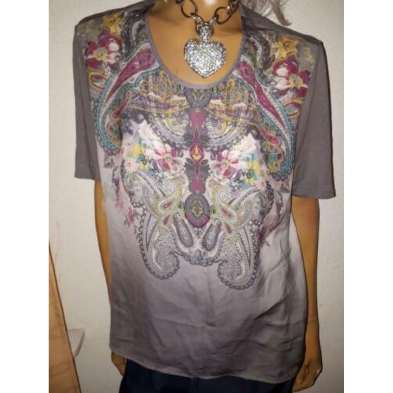 Gerry Weber prachtige shirt maat 42 ZGAN