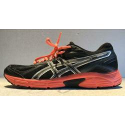 ASICS HARDLOOP RUNNING SCHOENEN ZWART maat 39,5