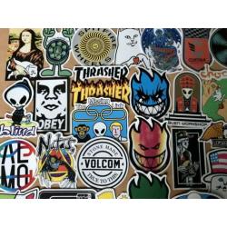 40 hypebeast skate stickers oa LIMITED merk sticker pack