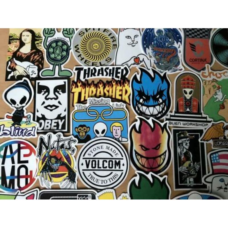 40 hypebeast skate stickers oa LIMITED merk sticker pack