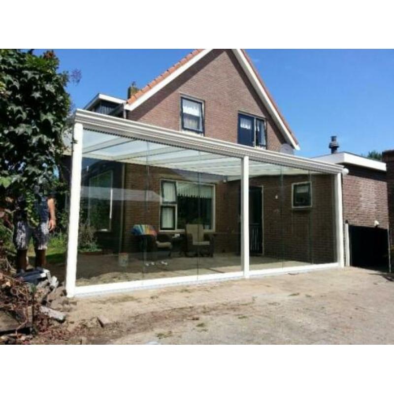 Goedkoopste glazen schuifpanelen voor overkapping, veranda