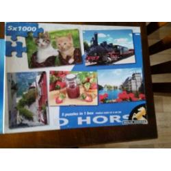 Veel leuke puzzels 1000 stukjes en 3000 stukjes