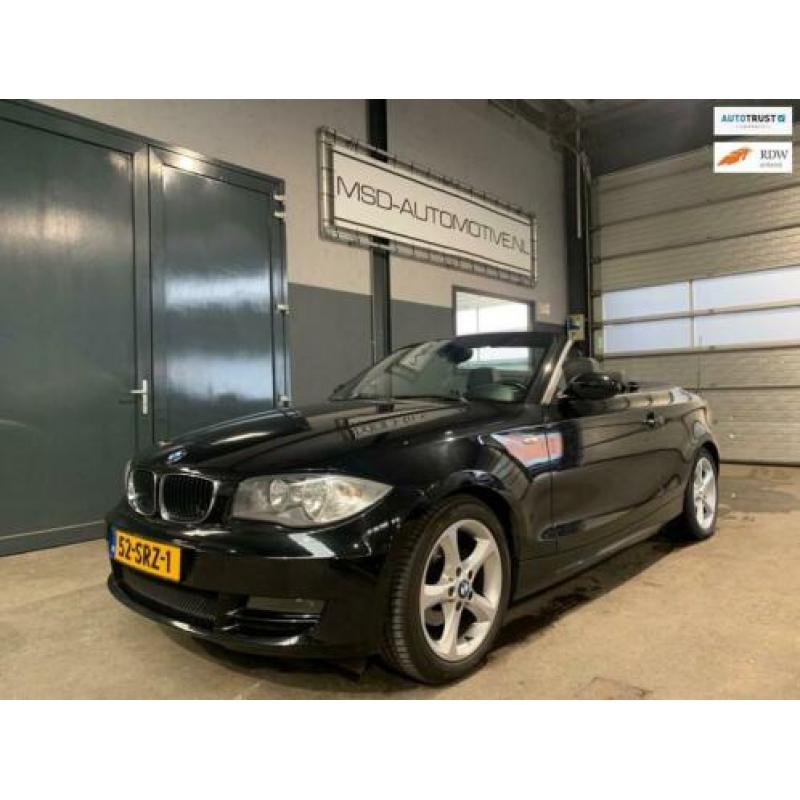 BMW 1-serie Cabrio 118i High Executive LEER/NAVI/STOELVERWAR