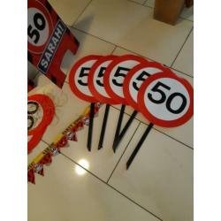 50 jaar / sarah versiering