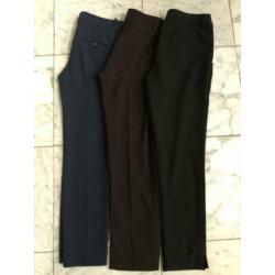 3 Pantalons H&M ZARA Maat 38