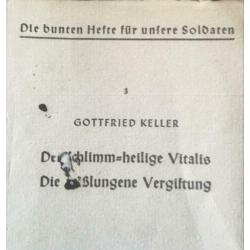 WO2 DUITS "Die bunte Hefte für unsere Soldaten"uit 1940