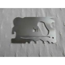Multitool gereedschap lineaal flessenopener schroevedraaier