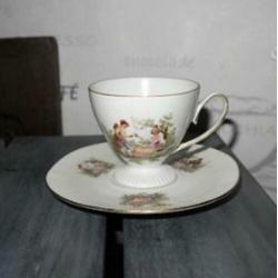 2 Kop en schotels Fragonard